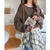 1枚でこなれた着こなしが叶う。フクレジャガードコクーンシルエットプルオーバー(長… | Classical Elf | 詳細画像17