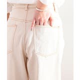 美シルエット。ハイウエストワイドデニムパンツ | Classical Elf | 詳細画像40