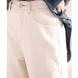 美シルエット。ハイウエストワイドデニムパンツ | Classical Elf | 詳細画像41