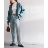 《ms+ ideal》大人の銘品デニム。サイドスリットハイウエストデニムパンツ | Classical Elf  | 詳細画像11 