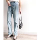 《ms+ ideal》大人の銘品デニム。サイドスリットハイウエストデニムパンツ | Classical Elf  | 詳細画像5 