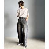 こなれ感抜群の1本。ゆったりシルエットカーブデニムエッグパンツ | Classical Elf  | 詳細画像6