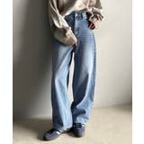 こなれ感抜群の1本。ゆったりシルエットカーブデニムエッグパンツ | Classical Elf  | 詳細画像17