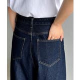 こなれ感抜群の1本。ゆったりシルエットカーブデニムエッグパンツ | Classical Elf  | 詳細画像25