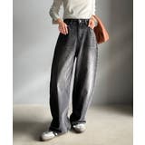 こなれ感抜群の1本。ゆったりシルエットカーブデニムエッグパンツ | Classical Elf  | 詳細画像2