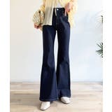 憧れ美脚のマストアイテム！フレアストレッチデニムパンツ | Classical Elf  | 詳細画像13 