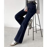 憧れ美脚のマストアイテム！フレアストレッチデニムパンツ | Classical Elf  | 詳細画像22 