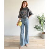 憧れ美脚のマストアイテム！フレアストレッチデニムパンツ | Classical Elf  | 詳細画像31 