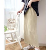 《ms+ ideal》きらり揺らめく。メロープリーツタイトロングスカート | Classical Elf  | 詳細画像1 