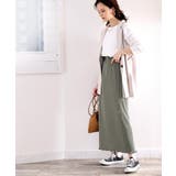 《ms+ ideal》きらり揺らめく。メロープリーツタイトロングスカート | Classical Elf  | 詳細画像15 