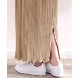 《ms+ ideal》きらり揺らめく。メロープリーツタイトロングスカート | Classical Elf  | 詳細画像27 