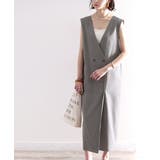 今年の指名買い!コットンリネンダブルボタンジャンパースカート | Classical Elf | 詳細画像11