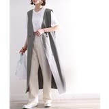 今年の指名買い!コットンリネンダブルボタンジャンパースカート | Classical Elf | 詳細画像13