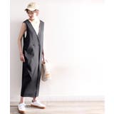 今年の指名買い!コットンリネンダブルボタンジャンパースカート | Classical Elf | 詳細画像19