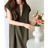 1枚で大大活躍。リネンライクカフタン調サイドスリットロングワンピース | Classical Elf | 詳細画像8