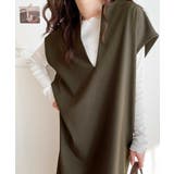 1枚で大大活躍。リネンライクカフタン調サイドスリットロングワンピース | Classical Elf | 詳細画像9