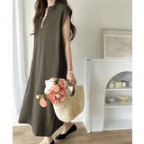 1枚で大大活躍。リネンライクカフタン調サイドスリットロングワンピース | Classical Elf | 詳細画像11