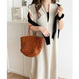 アイボリー | 1枚で大大活躍。リネンライクカフタン調サイドスリットロングワンピース | Classical Elf