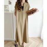 1枚で大大活躍。リネンライクカフタン調サイドスリットロングワンピース | Classical Elf | 詳細画像21