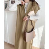 1枚で大大活躍。リネンライクカフタン調サイドスリットロングワンピース | Classical Elf | 詳細画像30