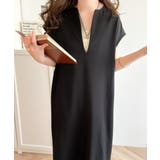 1枚で大大活躍。リネンライクカフタン調サイドスリットロングワンピース | Classical Elf | 詳細画像4