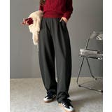 美しいシルエットと至福の履き心地。ウエストゴムポンチカーブパンツ | Classical Elf | 詳細画像19