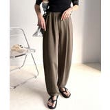 美しいシルエットと至福の履き心地。ウエストゴムポンチカーブパンツ | Classical Elf | 詳細画像24