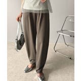 美しいシルエットと至福の履き心地。ウエストゴムポンチカーブパンツ | Classical Elf | 詳細画像26