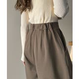 美しいシルエットと至福の履き心地。ウエストゴムポンチカーブパンツ | Classical Elf | 詳細画像34