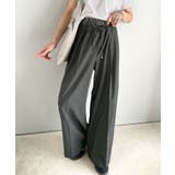 快適大人エレガントスタイル。Wウエストイージーパンツ | Classical Elf  | 詳細画像7 