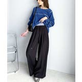 快適大人エレガントスタイル。Wウエストイージーパンツ | Classical Elf  | 詳細画像20 