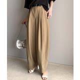 上品なカーブラインで魅了する。コクーンシルエットランタンパンツ | Classical Elf  | 詳細画像23 