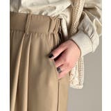 上品なカーブラインで魅了する。コクーンシルエットランタンパンツ | Classical Elf  | 詳細画像25 