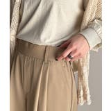 上品なカーブラインで魅了する。コクーンシルエットランタンパンツ | Classical Elf  | 詳細画像26 