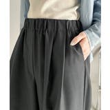 大人のこなれ感を演出。ツイルハイウエスト2タックワイドスラックスパンツ | Classical Elf | 詳細画像30