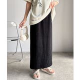 ぽこぽこ素材がかわいい♪シャーリングファブリックストレートスカート(後ろゴム) | Classical Elf  | 詳細画像9 