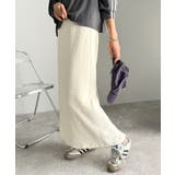 ぽこぽこ素材がかわいい♪シャーリングファブリックストレートスカート(後ろゴム) | Classical Elf  | 詳細画像2 