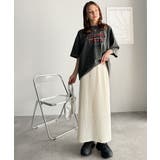 ぽこぽこ素材がかわいい♪シャーリングファブリックストレートスカート(後ろゴム) | Classical Elf  | 詳細画像6 