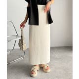 ぽこぽこ素材がかわいい♪シャーリングファブリックストレートスカート(後ろゴム) | Classical Elf  | 詳細画像7 