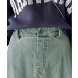 綿100％ 主役級の美フレアスカートでコーデの格上げ デニムフレアスカート（ロン… | Classical Elf  | 詳細画像16 