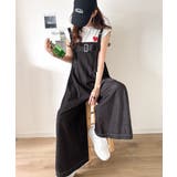 2WAYで楽しむ！旬シルエット。太ベルトライトオンスデニムサロペット | Classical Elf  | 詳細画像17 