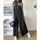 2WAYで楽しむ！旬シルエット。太ベルトライトオンスデニムサロペット | Classical Elf  | 詳細画像2 