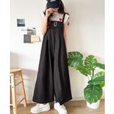 2WAYで楽しむ！旬シルエット。太ベルトライトオンスデニムサロペット | Classical Elf  | 詳細画像6 