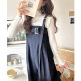 2WAYで楽しむ！旬シルエット。太ベルトライトオンスデニムサロペット | Classical Elf  | 詳細画像31 