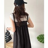 2WAYで楽しむ！旬シルエット。太ベルトライトオンスデニムサロペット | Classical Elf  | 詳細画像10 