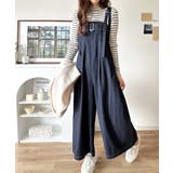 2WAYで楽しむ！旬シルエット。太ベルトライトオンスデニムサロペット | Classical Elf  | 詳細画像36 