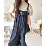 2WAYで楽しむ！旬シルエット。太ベルトライトオンスデニムサロペット | Classical Elf  | 詳細画像23 