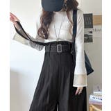 2WAYで楽しむ！旬シルエット。太ベルトライトオンスデニムサロペット | Classical Elf  | 詳細画像13 