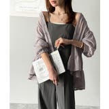 脚長美シルエット！センタープレス入りストレッチキャミサロペット | Classical Elf  | 詳細画像17 