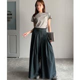こなれ度アップのヴィンテージ風。変形タック使いワイドデニムパンツ | Classical Elf | 詳細画像11